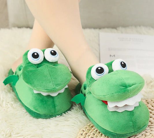 🐊 CrocoChomp Slippers – Quirkytoes 🦷