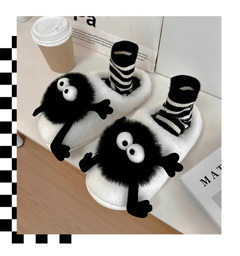 π Funny Plush Slippers β Quirkytoes Edition π°