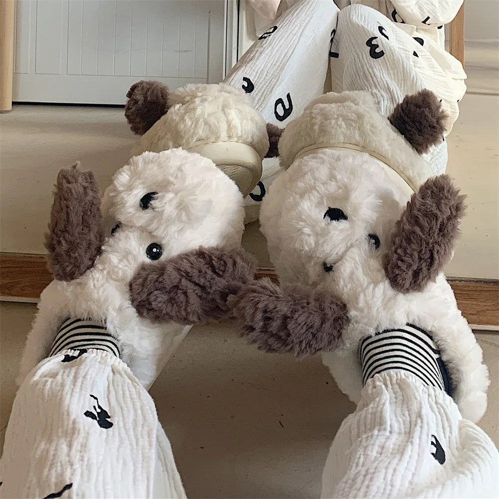 Here’s the Quirkytoes-style product page for your Dog Couples Slippers 🐶💖