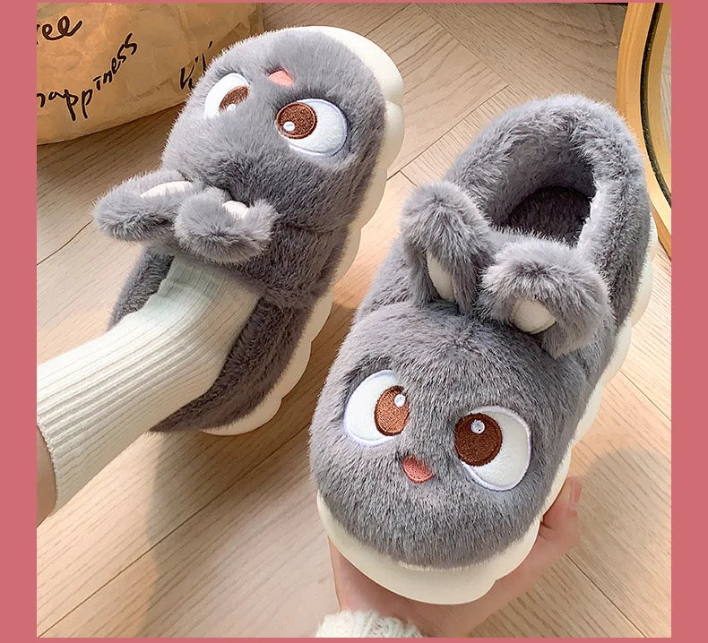 π§Έ Fluffies Cotton Slippers β Quirkytoes π