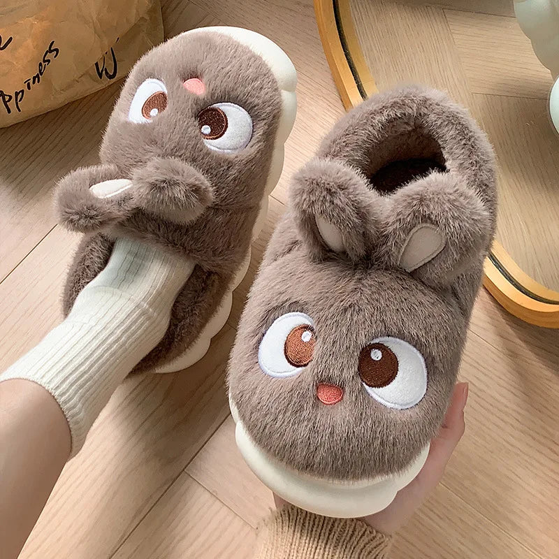 π§Έ Fluffies Cotton Slippers β Quirkytoes π