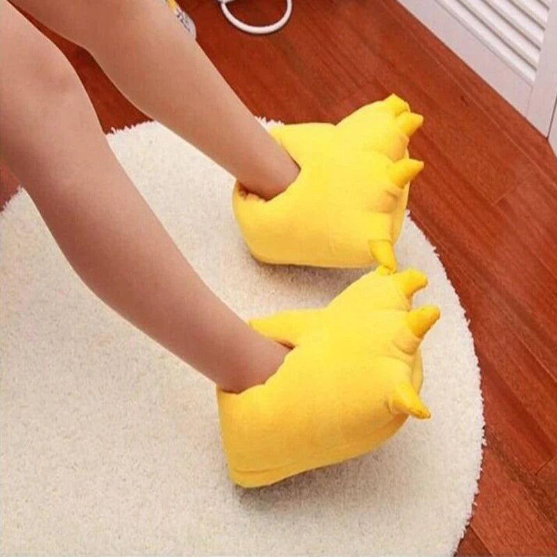 π¦ Clawzy Plush Slippers β Quirkytoes πΎ