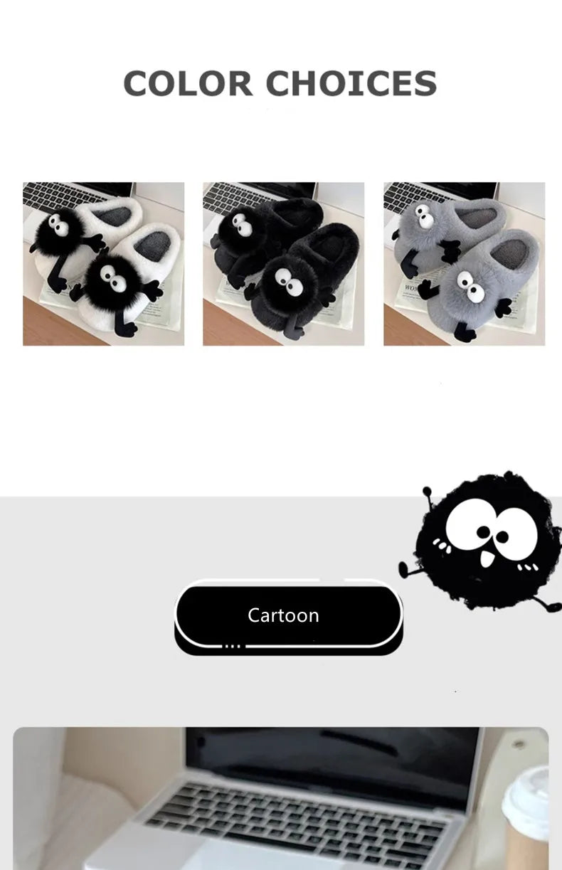 π Funny Plush Slippers β Quirkytoes Edition π°