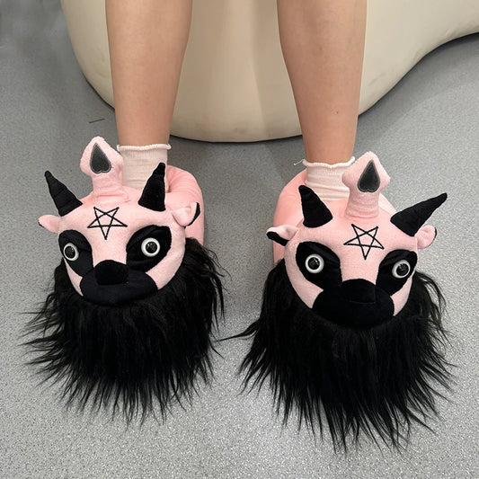 Horror Plush Slippers – Quirkytoes Edition