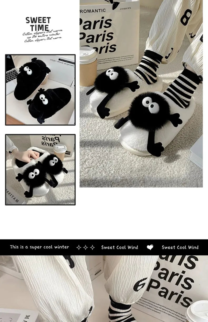 π Funny Plush Slippers β Quirkytoes Edition π°