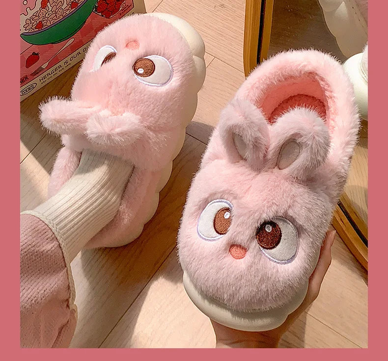 π§Έ Fluffies Cotton Slippers β Quirkytoes π