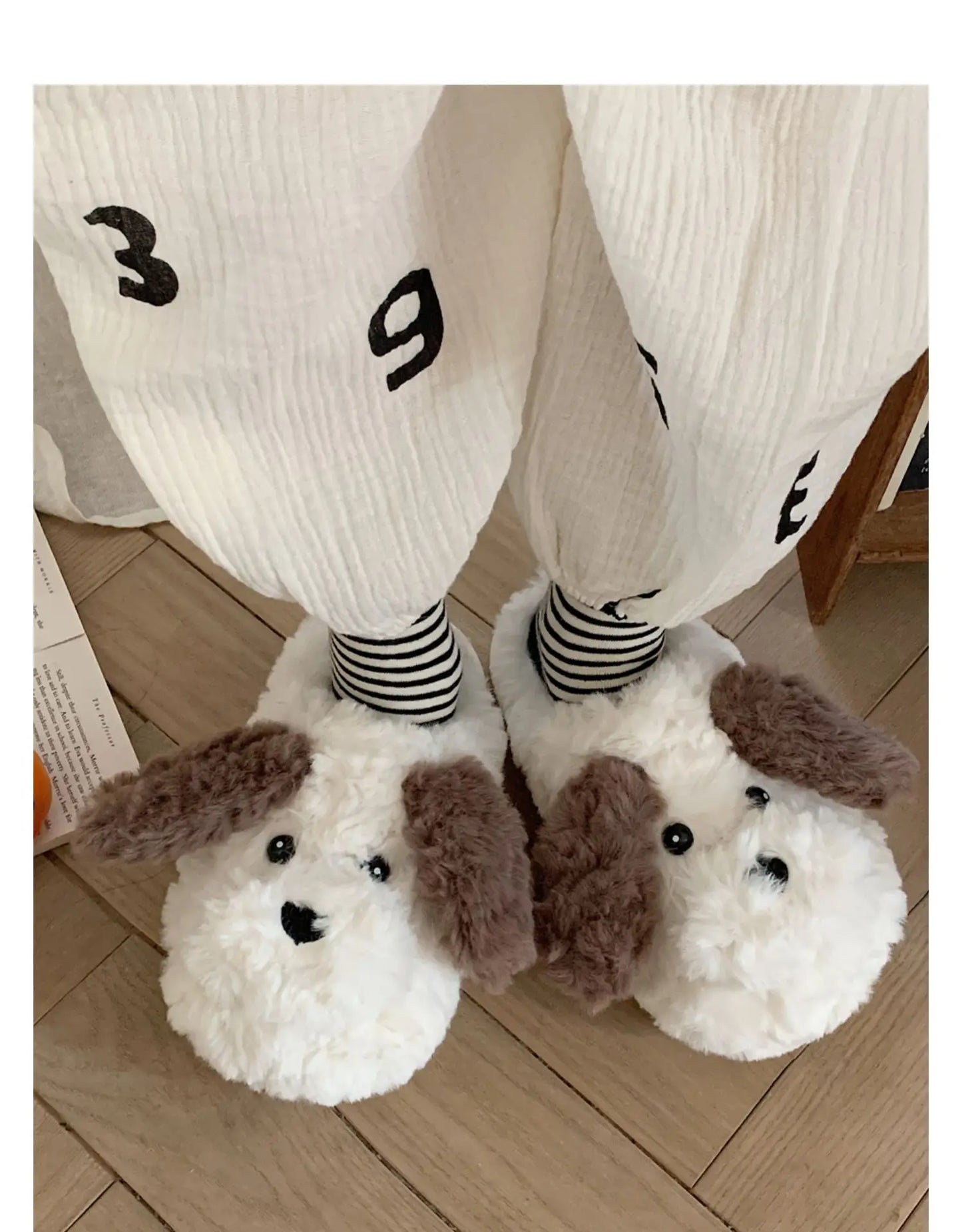 Here’s the Quirkytoes-style product page for your Dog Couples Slippers 🐶💖