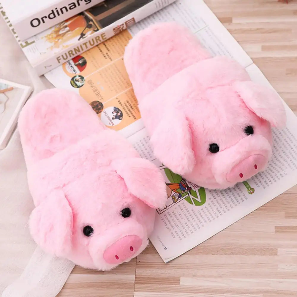 🐷 PiggyPlush Slippers – Quirkytoes 💖
