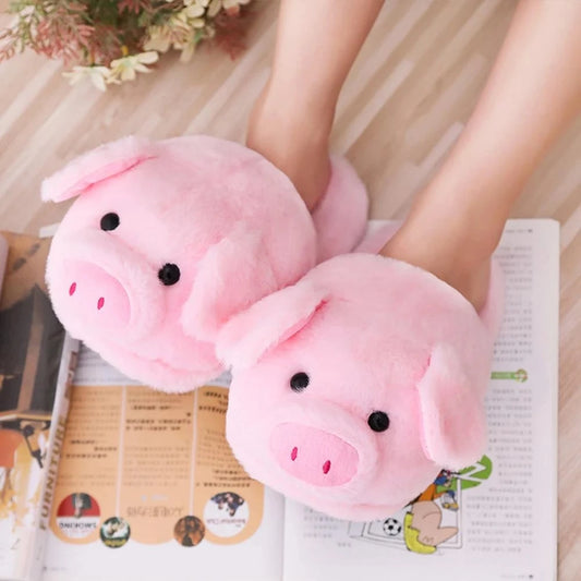🐷 PiggyPlush Slippers – Quirkytoes 💖