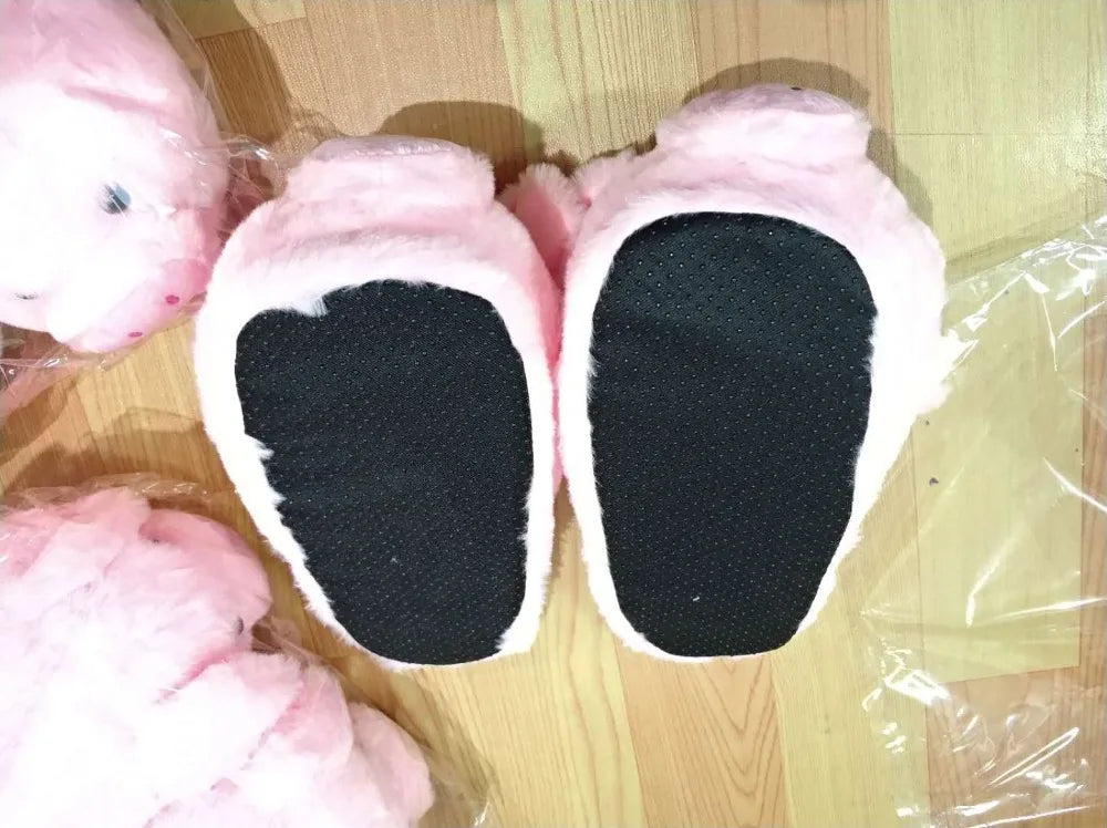 🐷 PiggyPlush Slippers – Quirkytoes 💖