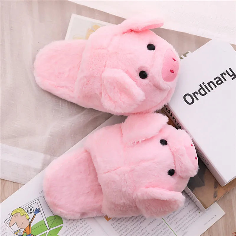 🐷 PiggyPlush Slippers – Quirkytoes 💖