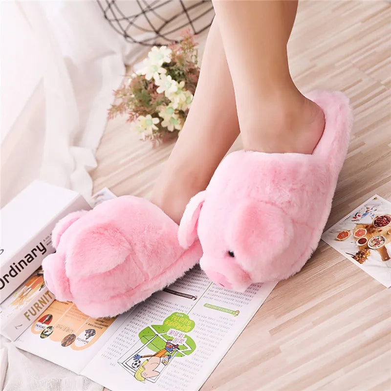🐷 PiggyPlush Slippers – Quirkytoes 💖