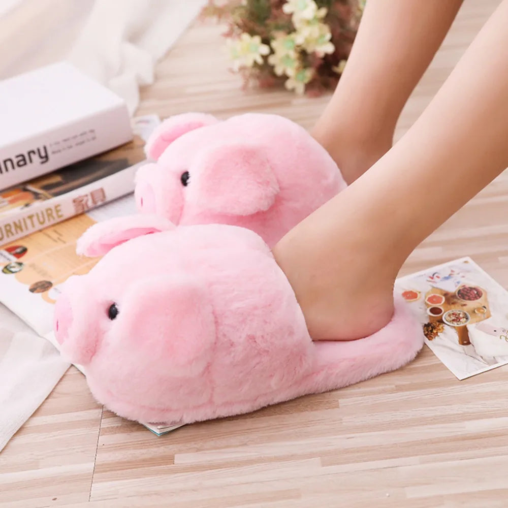 🐷 PiggyPlush Slippers – Quirkytoes 💖