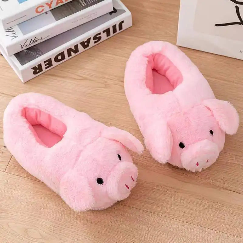 🐷 PiggyPlush Slippers – Quirkytoes 💖
