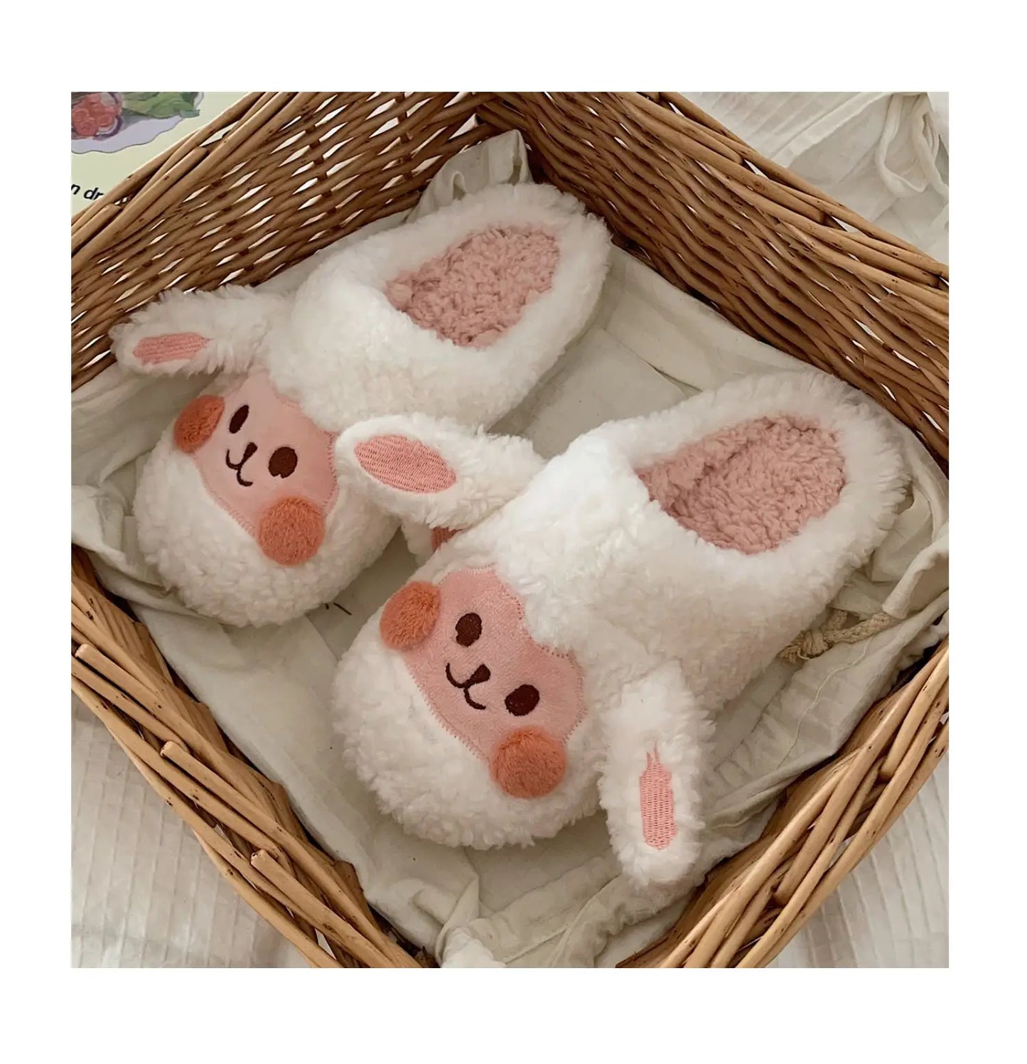 🐶 PupPaws Plush Slippers – Quirkytoes 🐾