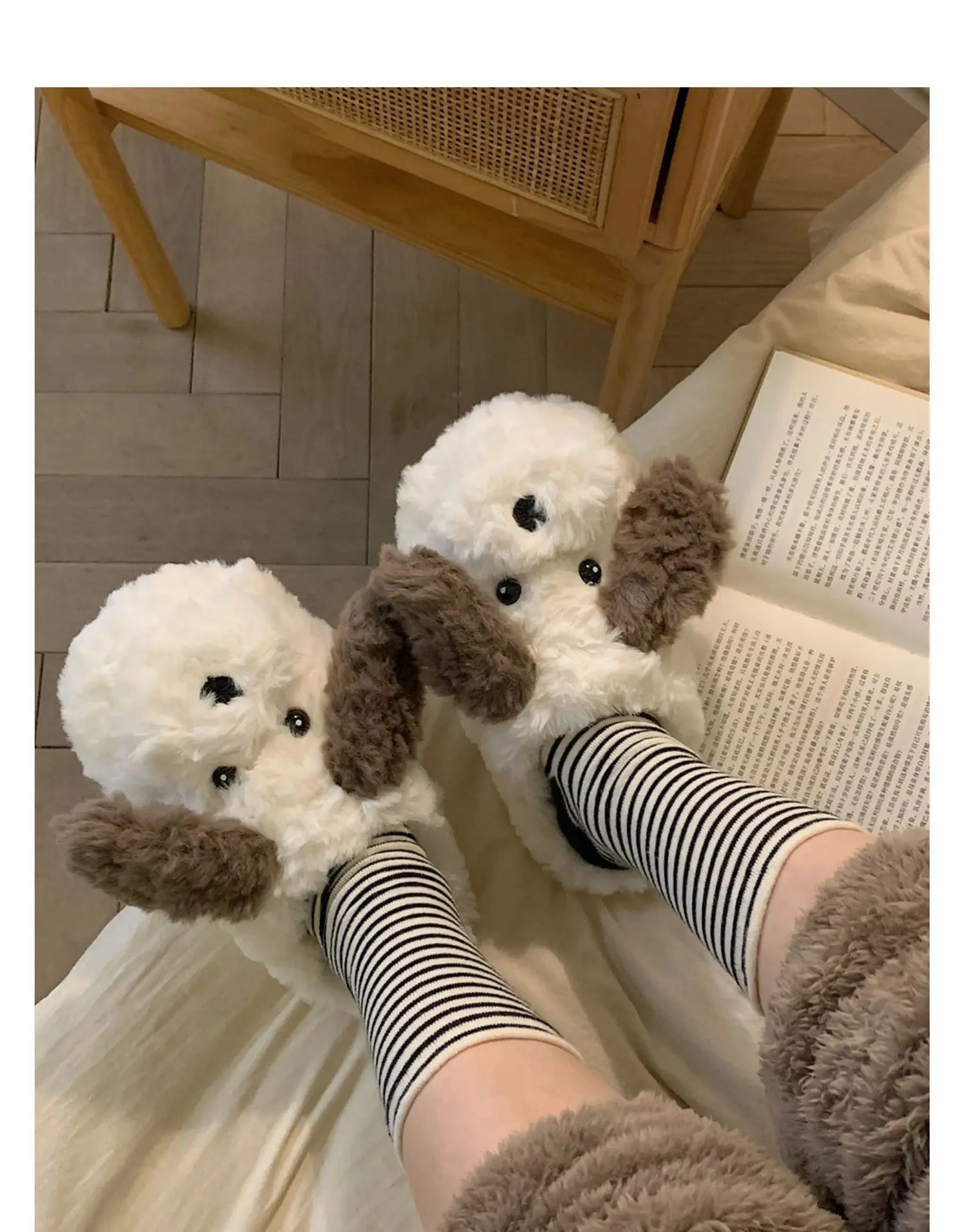 Here’s the Quirkytoes-style product page for your Dog Couples Slippers 🐶💖