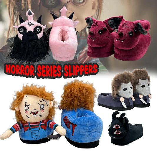 Horror Plush Slippers – Quirkytoes Edition