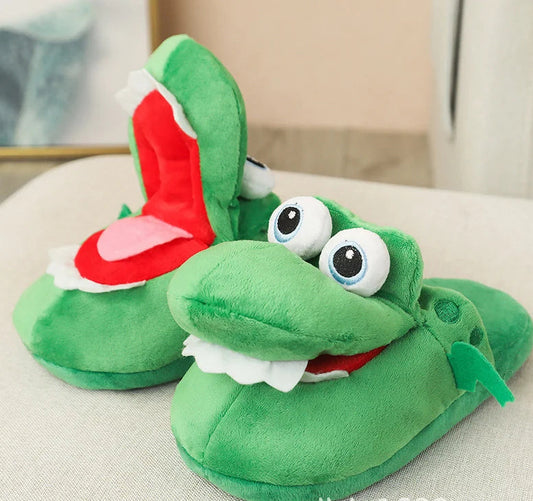 🐊 CrocoChomp Slippers – Quirkytoes 🦷