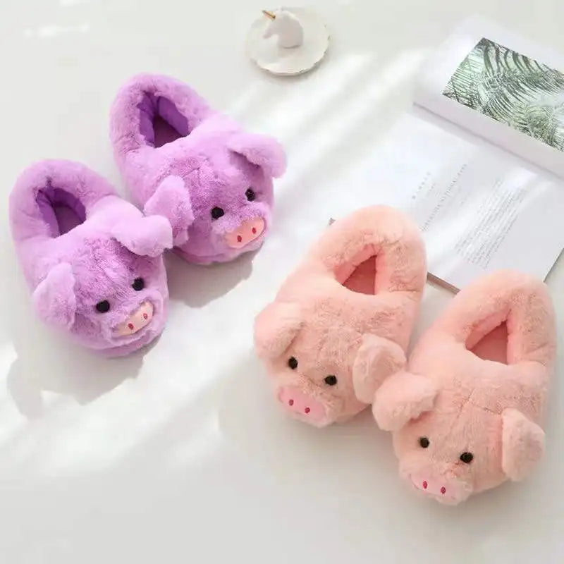 🐷 PiggyPlush Slippers – Quirkytoes 💖