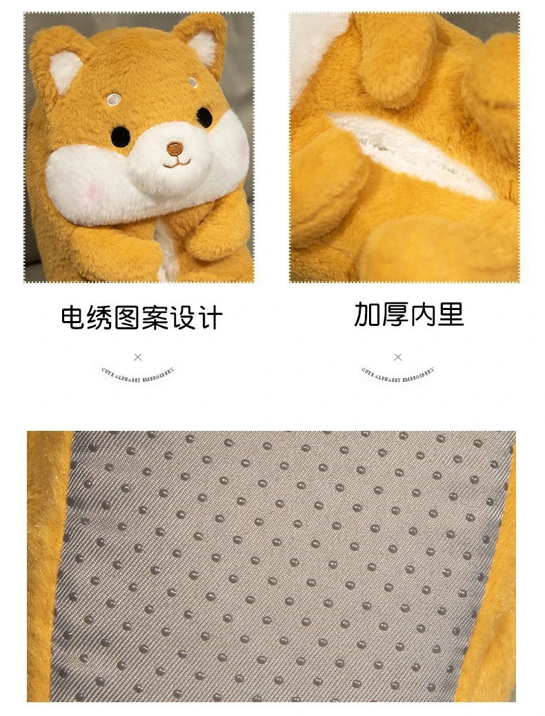 🐶🐰 Cartoon Dog & Rabbit Plush Slippers – Quirkytoes Edition 🐾